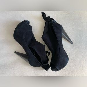 Bakers Suede Ankle Booties